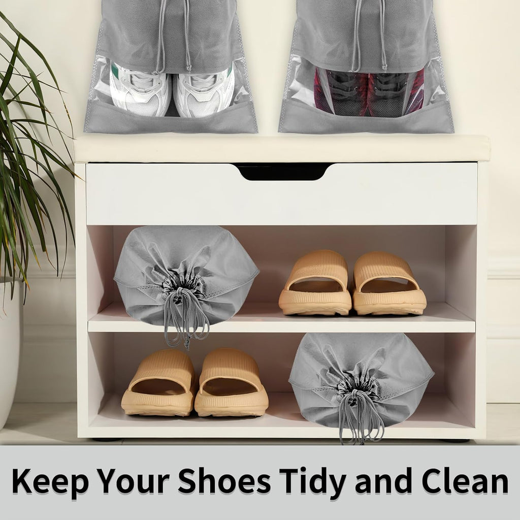 Shoe Bags for Travel - 16 Pack