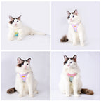 Adjustable Waterproof Leather Pet Harness for Small Dogs