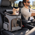 Expandable Pet Backpack for Cats & Dogs
