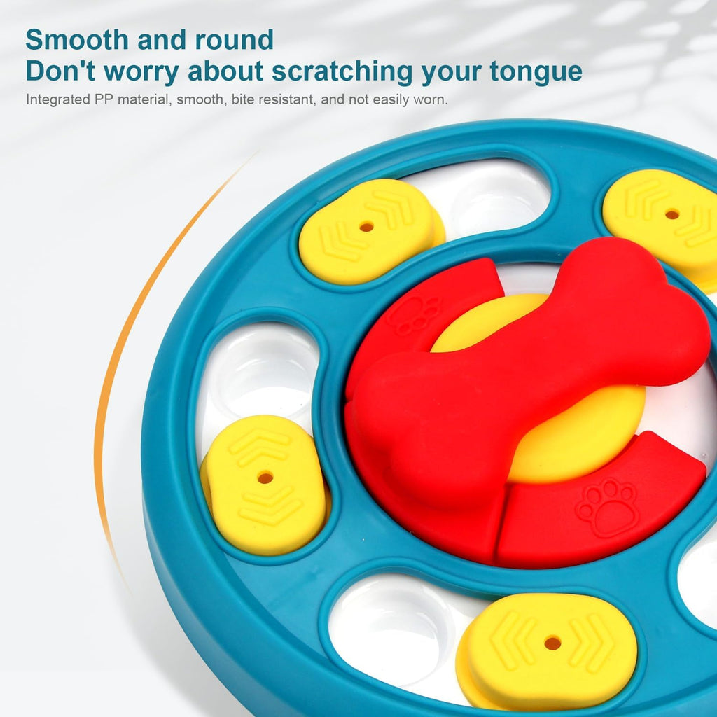 Puzzle Game and Feeder, Dog Treat Dispenser, Enrichment Toys, Interactive Toy for All Breed Dogs