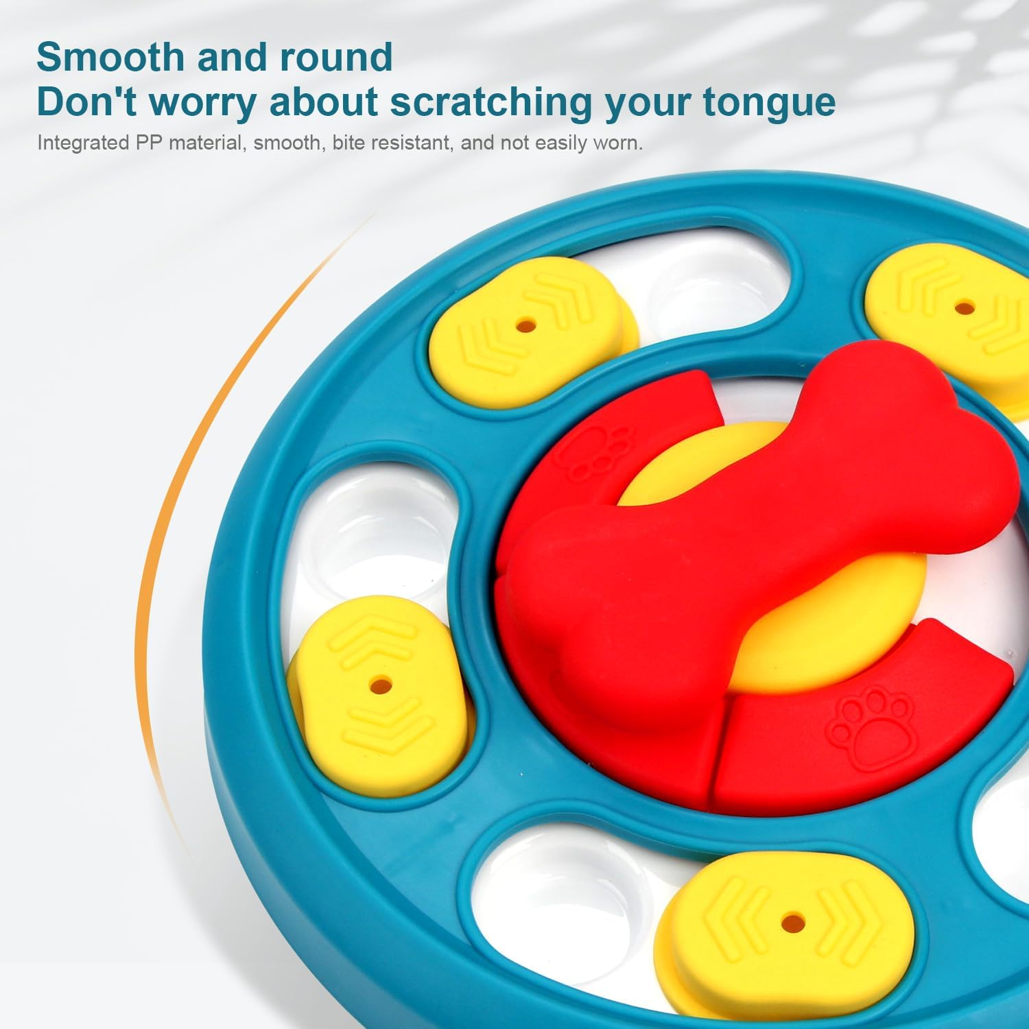 Puzzle Game and Feeder, Dog Treat Dispenser, Enrichment Toys, Interactive Toy for All Breed Dogs