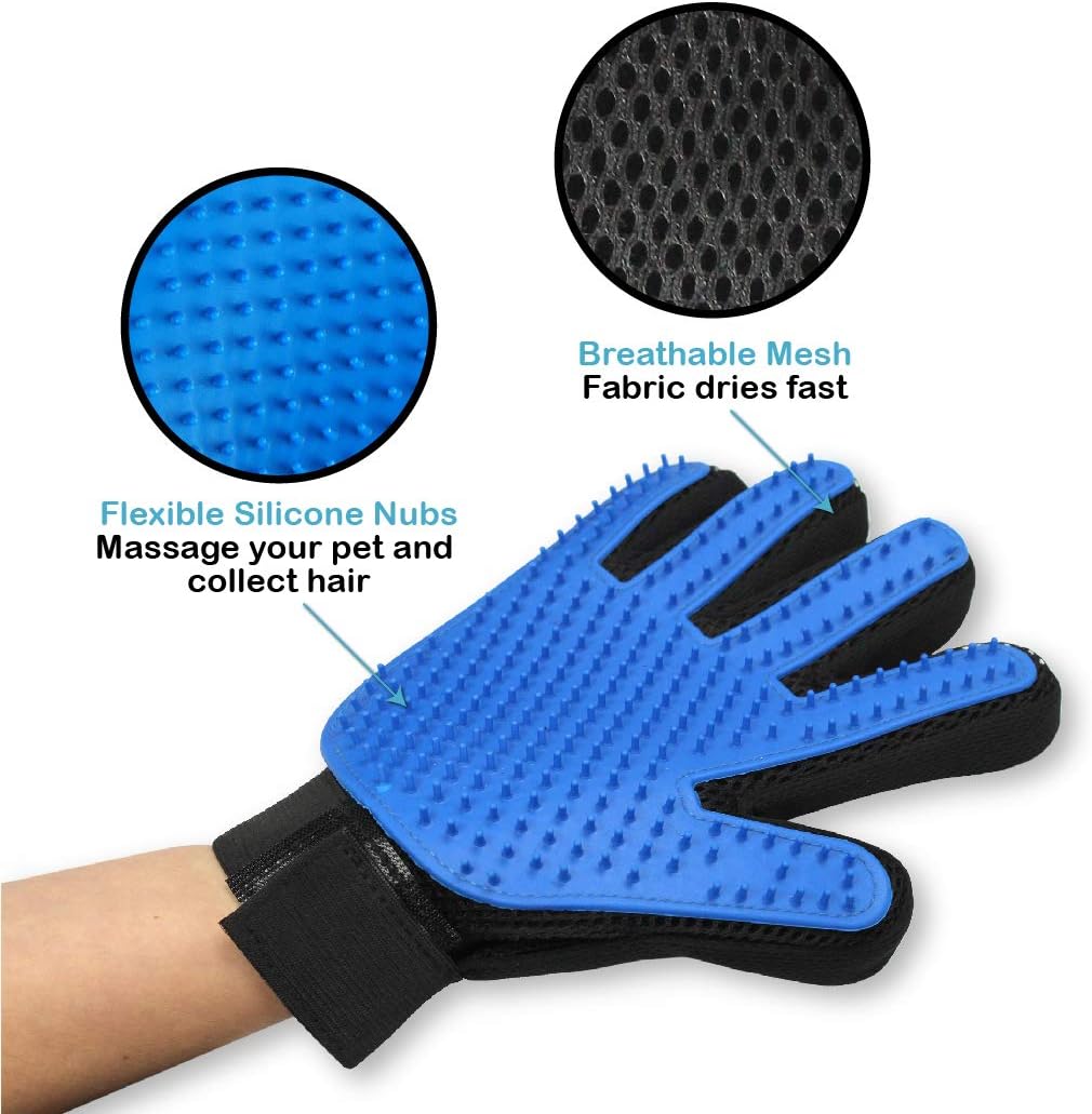 Pet Hair Removal Gloves with Silicone for Cleaning