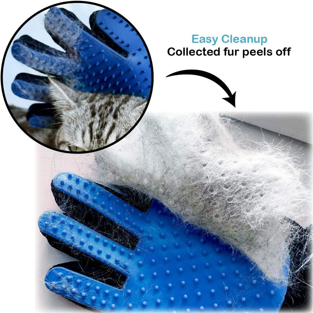 Pet Hair Removal Gloves with Silicone for Cleaning