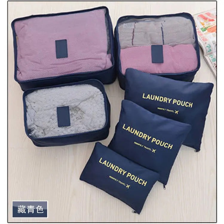 6-Piece Packing Cubes Set