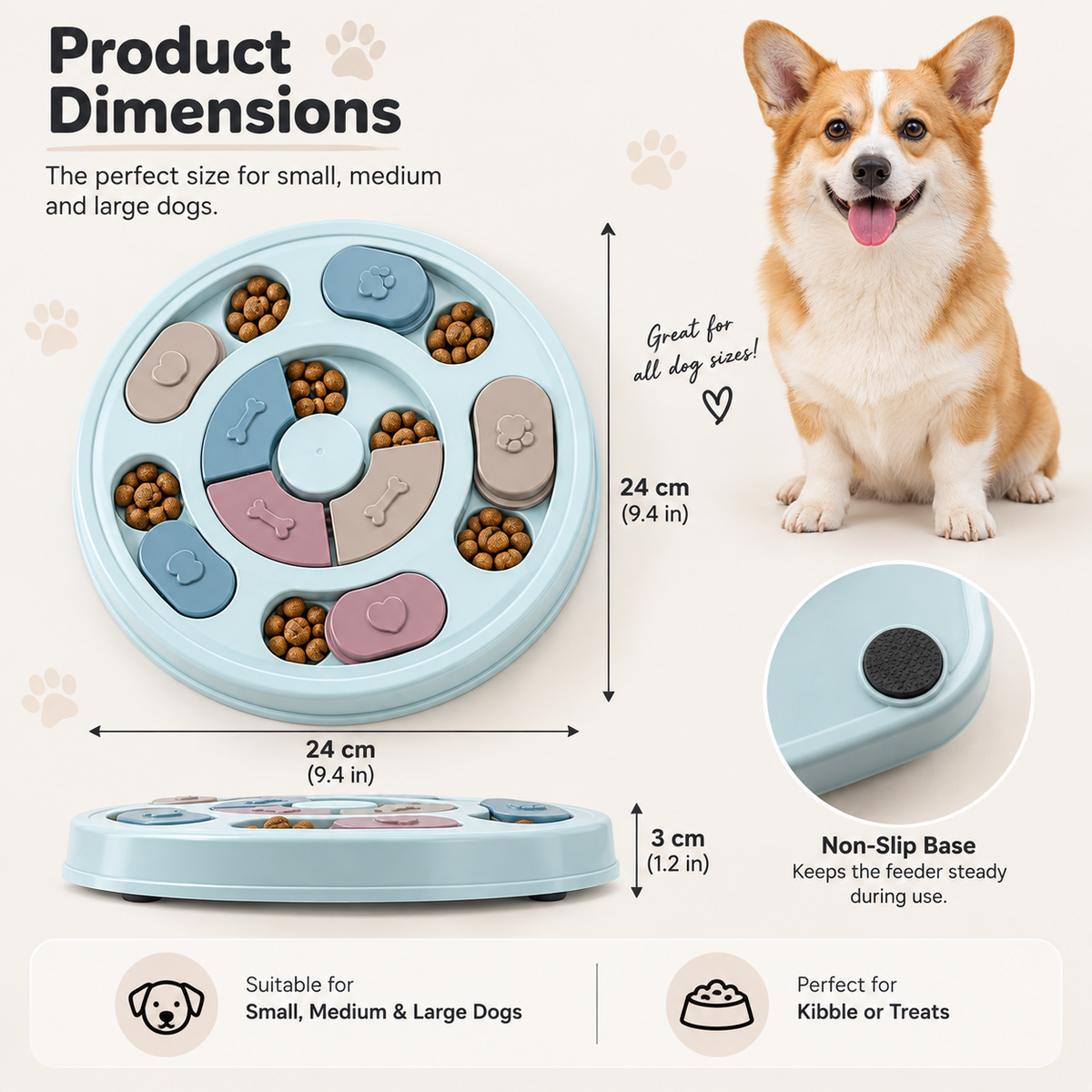 Interactive Puzzle Feeding Bowl