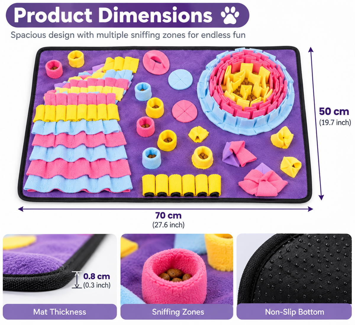 Sniff & Seek Dog Enrichment Mat