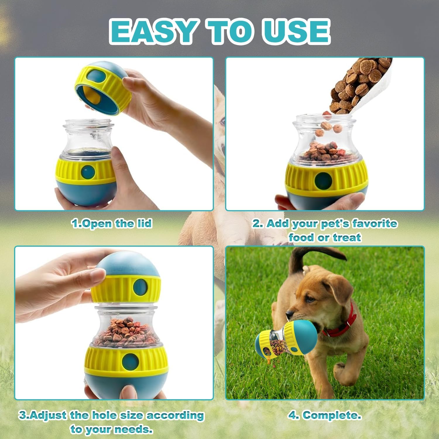 Interactive Dog Puzzle Toy
