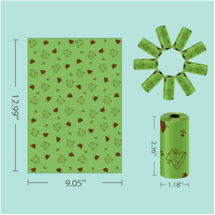 EcoSmart Dog Waste Bags with Dispenser