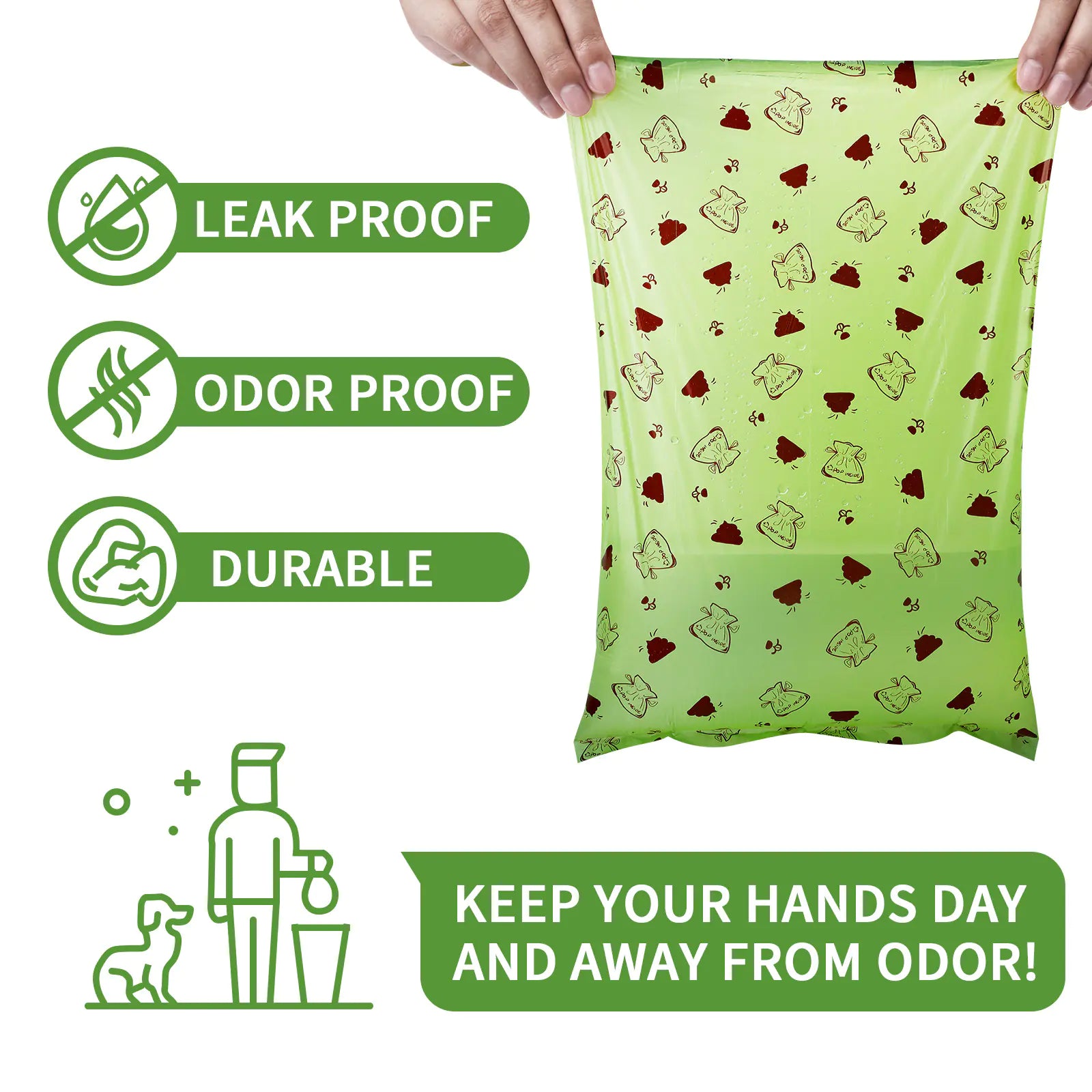 EcoSmart Dog Waste Bags with Dispenser