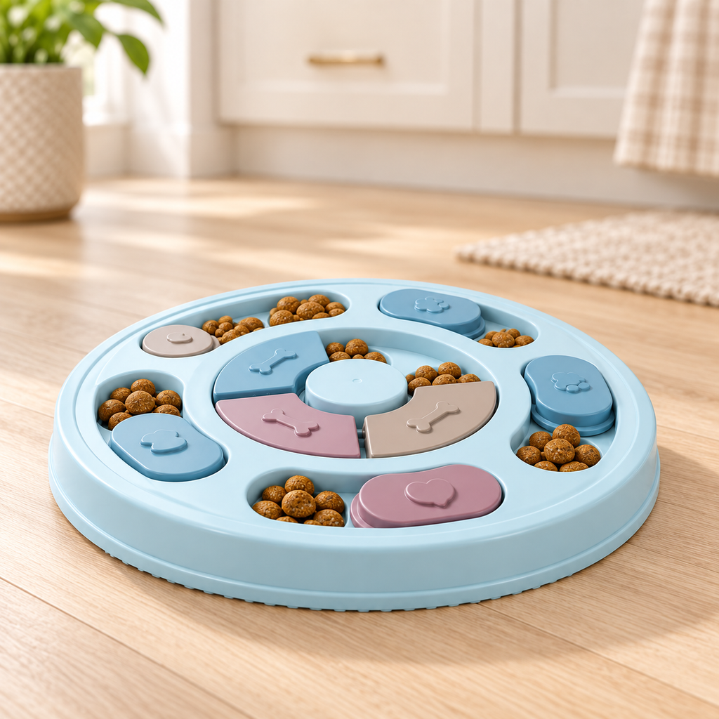Interactive Puzzle Feeding Bowl
