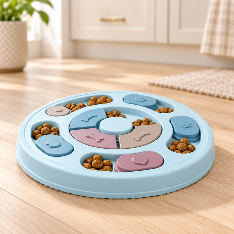 Interactive Puzzle Feeding Bowl