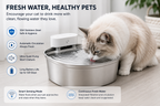 Smart Stainless Steel Pet Water Fountain